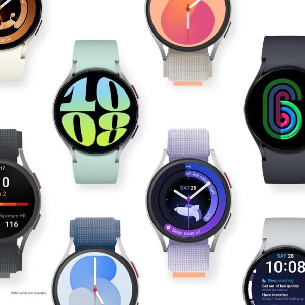 SAMSUNG Galaxy Watch 6 40mm LTE Smartwatch, Fitness Tracker, Advanced Sleep Coaching BIA Sensor for Health Wellness Insights, US Version, Graphite (Renewed)