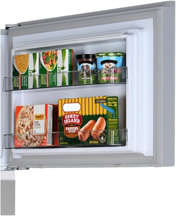 Kenmore 33 in. 20.5 cu. ft. Capacity Refrigerator/Freezer with Full-Width Adjustable Glass Shelving, Humidity Control Crispers, ENERGY STAR Certified, Fingerprint Resistant Stainless Steel