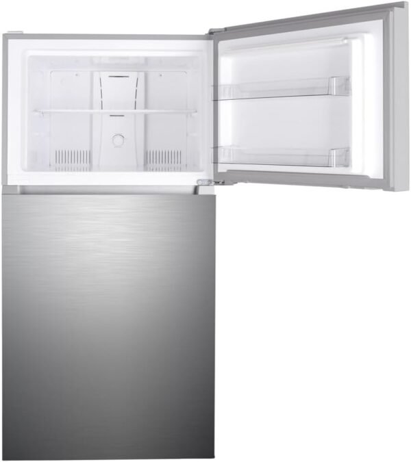 Kenmore 33 in. 20.5 cu. ft. Capacity Refrigerator/Freezer with Full-Width Adjustable Glass Shelving, Humidity Control Crispers, ENERGY STAR Certified, Fingerprint Resistant Stainless Steel