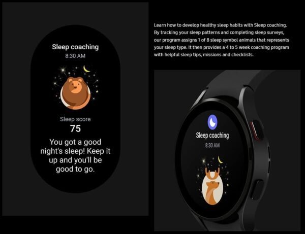 Samsung Galaxy Watch 4 44mm R875 Smartwatch GPS Bluetooth WiFi + LTE with ECG Monitor Tracker for Health Fitness Running Sleep Cycles, Fall Detection - (Renewed)