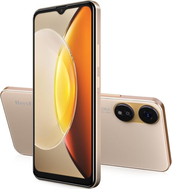X1 2025 New 4G LTE GSM Unlocked Cell Phone 6.5” HD+ Screen Mobile Phones 4000mAh Android 10 Smart Phone 16MP Smartphone Dual SIM (for T-Mobile Metro Mint Tello USA Market) Face Unlock (Gold)
