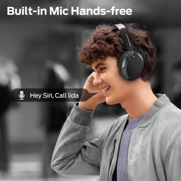 Monster Persona 3rd ANC Active Noise Canceling Headphones, Over Ear Wireless Headphone Bluetooth with Mic, 70 Hours Playtime Bluetooth Headphones, Foldable Comfort Lightweight Headphone for Travel