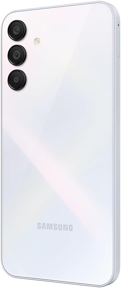 Samsung Galaxy A15 (SM-155M/DSN), 128GB 6GB RAM, Dual SIM, Factory Unlocked GSM, International Version (Wall Charger Bundle) (Light Blue)