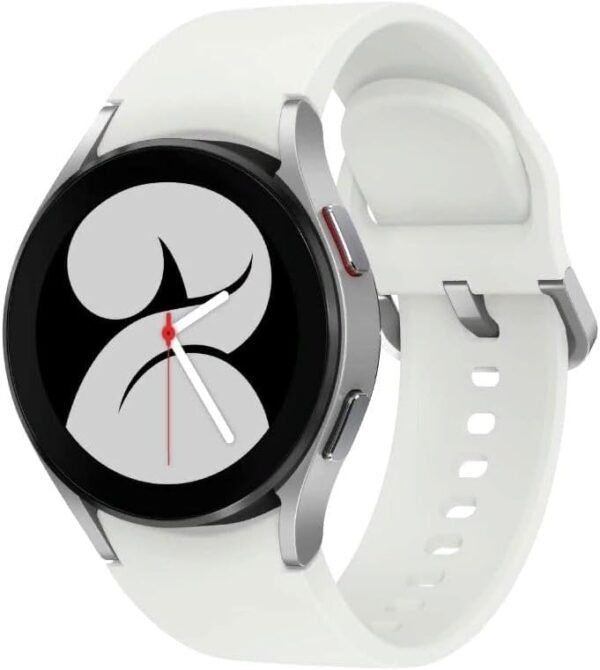 SAMSUNG Electronics Galaxy Watch 4 40mm Smartwatch with ECG Monitor Tracker for Health Fitness Running Sleep Cycles GPS Fall Detection Bluetooth US Version, Silver (Renewed)
