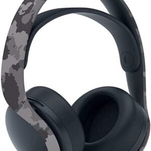 PlayStation Pulse 3D Wireless Headset for PS5, PS4, and PC - Gray Camouflage (Renewed)