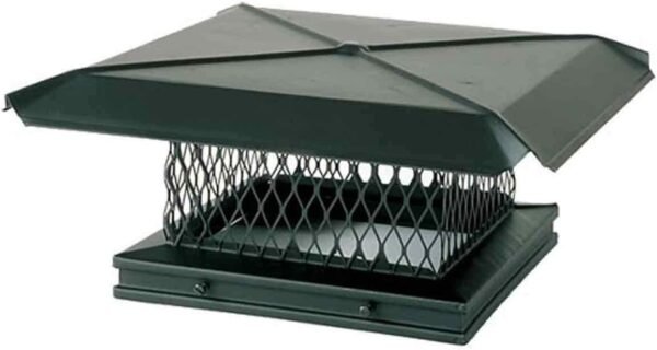 8" x 13" Gelco Galvanized Chimney Cap