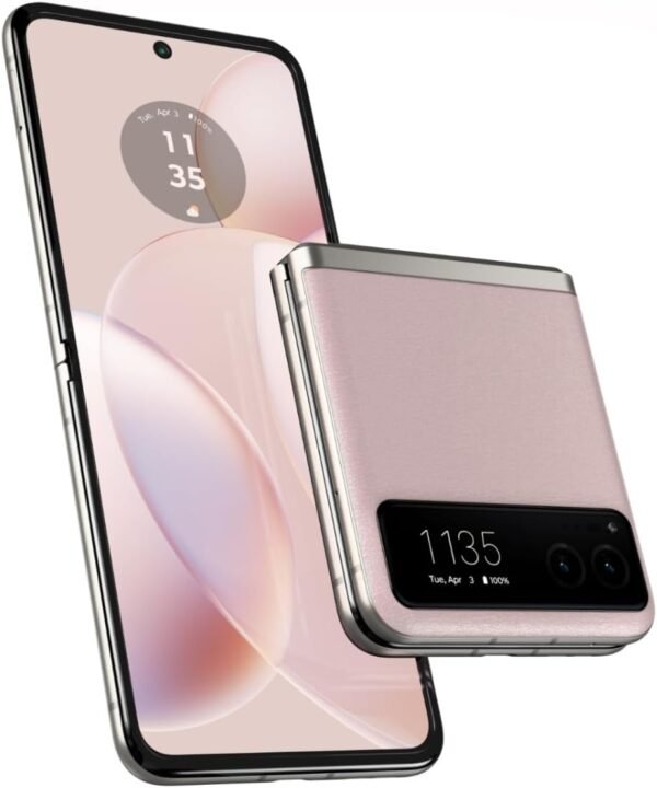 Motorola razr | 2023 | Unlocked | Made for US 8/128 | 32MP Camera | Cherry Blossom, 73.95 x 170.82 x 7.35mm