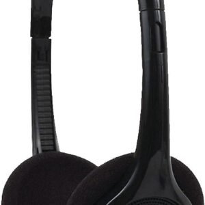 Koss KPH7 Lightweight Portable Headphone, Black