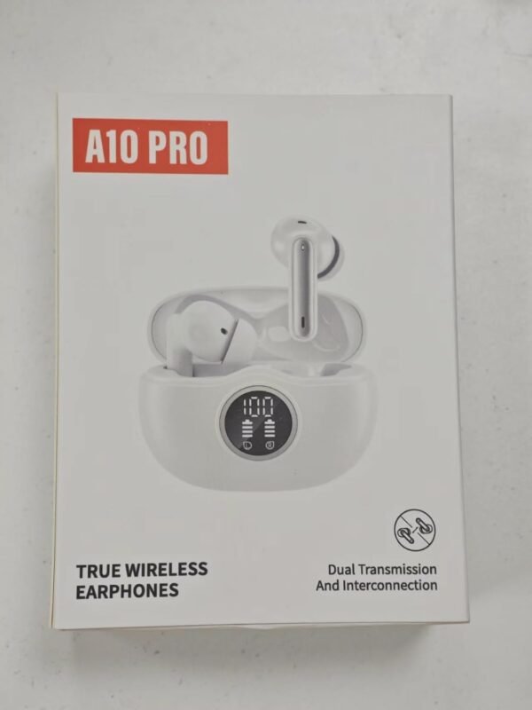 Wireless Earbuds Bluetooth 5.3 Headphones 40Hrs Playtime with LED Display for iphone and Android, Wireless earphones Deep Bass and Noise cancelling Bluetooth Ear Buds with IPX7 Waterproof, Fast Charge