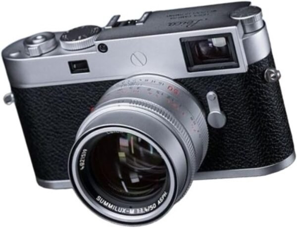 Leica M11-P Camera with 60MP BSI CMOS Sensor with Triple Resolution Technology and 256GB Internal Memory (Silver)