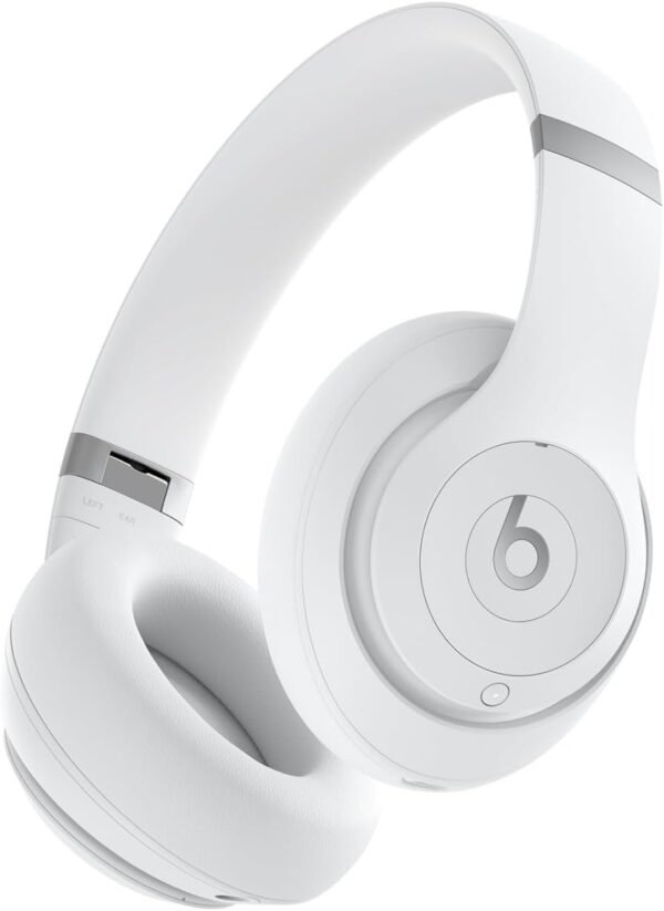 Beats Studio Pro - Wireless Bluetooth Noise Cancelling Headphones - Personalized Spatial Audio, USB-C Lossless Audio, Apple & Android Compatibility, Up to 40 Hours Battery Life - Matte White