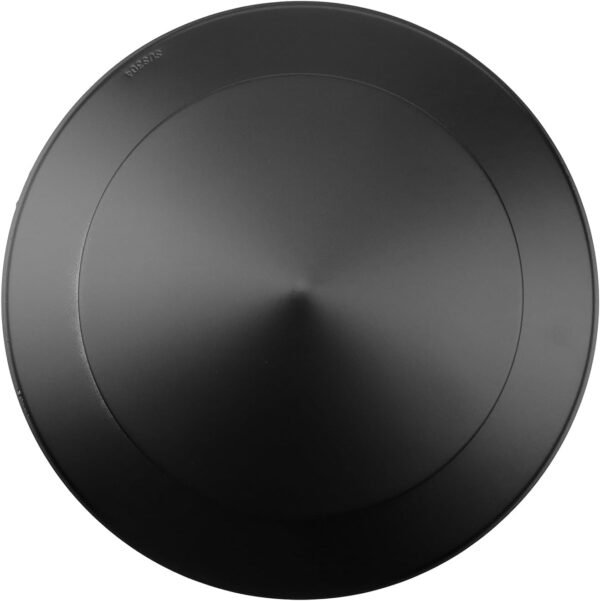 Semetall 8" Round Chimney Cap,304 Stainless Steel Chimney Cover,Cone Top Chimney Cap,Stove Pipe Chimney Cap,Black