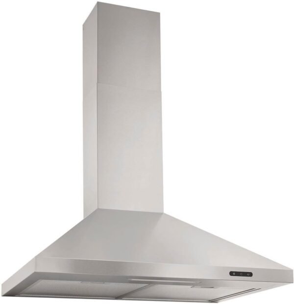 Broan-NuTone EW4830SS Stainless Steel LED, 400 30-inch Wall-Mount Convertible Chimney-Style Range Hood with 3-Speed Exhaust Fan and Light, 460 Max Blower CFM
