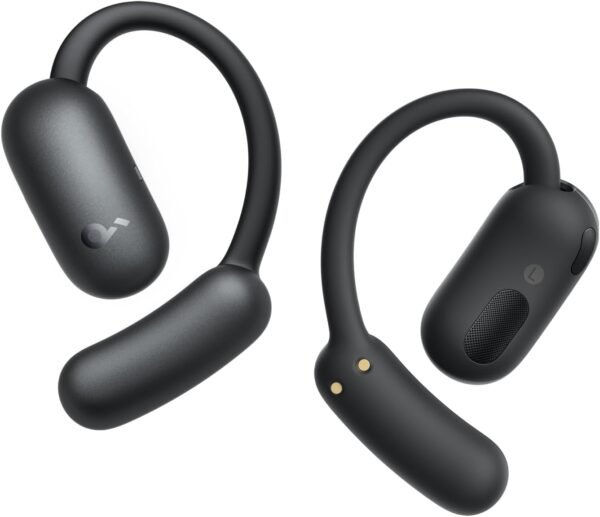 soundcore AeroFit 2 by Anker, Open-Ear Headphones, Adjustable Ear Hooks, Snug Fit, Rich Bass, Hi-Res, 42H Playtime, Bluetooth 5.4, IP55, AI Clear Calls, Wireless Charging,Translation Earbuds Real Time