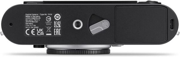 Leica M11-P Camera with 60MP BSI CMOS Sensor with Triple Resolution Technology and 256GB Internal Memory (Black)