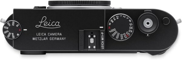 Leica M11-P Camera with 60MP BSI CMOS Sensor with Triple Resolution Technology and 256GB Internal Memory (Black)