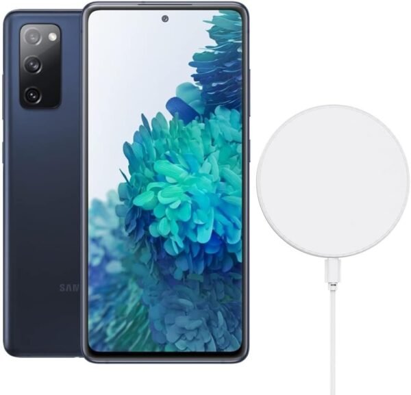 SAMSUNG Galaxy S20 FE 5G (128GB, 6GB) 6.5" AMOLED, Snapdragon 865, Volte (Fully Unlocked for T-Mobile, AT&T, Verizon, Global) G781U1 (w/Wireless Charger, Navy) (Renewed)