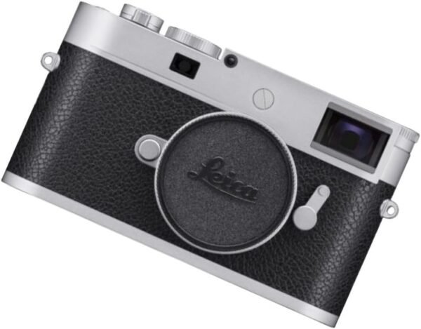 Leica M11-P Camera with 60MP BSI CMOS Sensor with Triple Resolution Technology and 256GB Internal Memory (Silver)