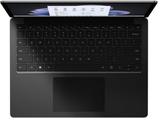 Microsoft Surface Laptop 5 13.5" Touchscreen Notebook - 2256 x 1504 - Intel Core i7 12th Gen i7-1265U - Intel Evo Platform - 32 GB Total RAM - 1 TB SSD - Matte Black