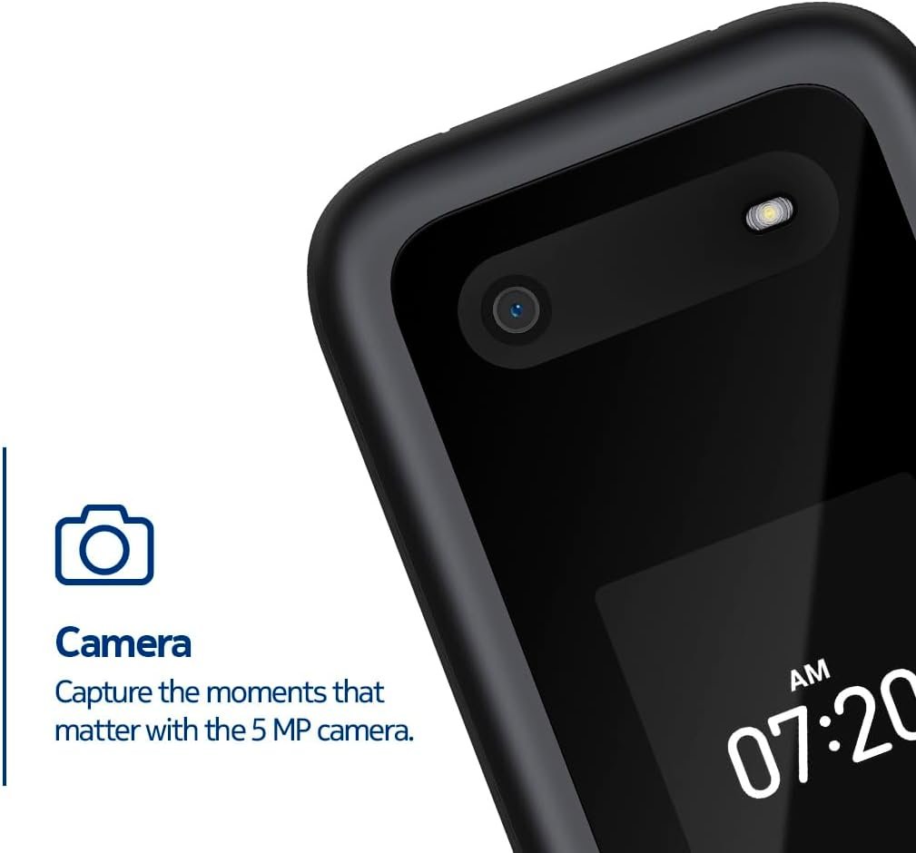 Nokia 2780 Flip | Unlocked | Universally Compatible with All Mobile Carriers | Black