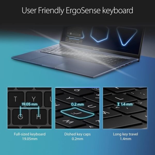 ASUS 17.3" Vivobook, Intel Core i3-1215U 6-core Processor (Beat i7-1165G7), 40GB RAM, 1TB SSD, FHD IPS Display, Intel UHD Graphics, USB-C, HDMI, Wi-Fi 6E, Windows 11 Pro, WOWPC Recovery USB