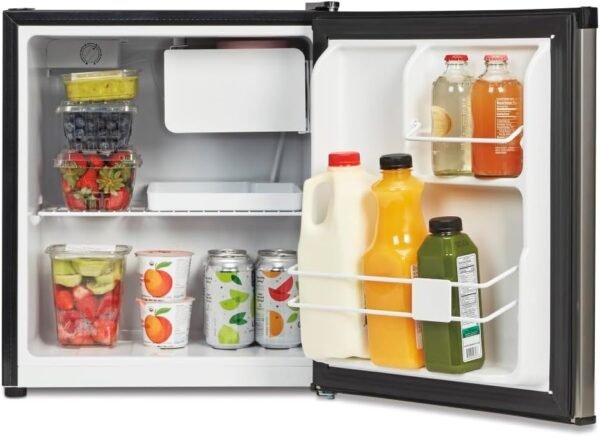 Cuisinart 1.7 Cu. Ft Compact Fridge, Silver