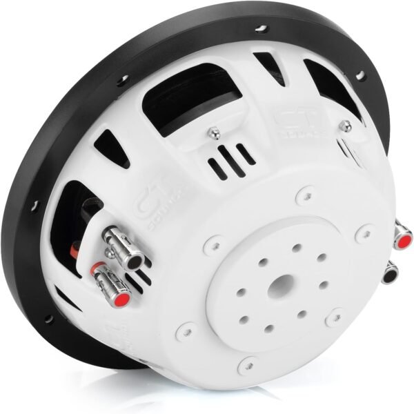 CT Sounds Hydro 8” Dual 4-Ohm 600-Watt Shallow Mount Car Subwoofer