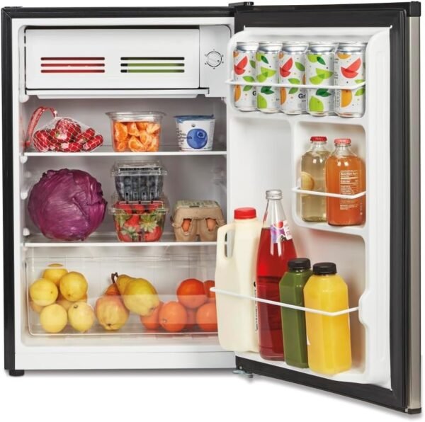 Cuisinart 2.7 Cu. Ft Compact Fridge, Silver