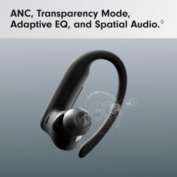 Beats Powerbeats Pro 2 Wireless Bluetooth Earbuds - Noise Cancelling, Heart Rate Monitor, IPX4, Up to 45H Battery & Charging Case, Works with Apple & Android - Jet Black