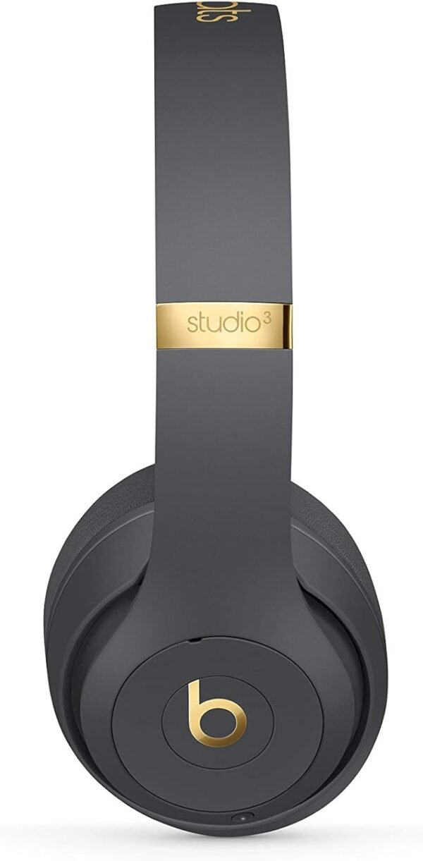 Beats Studio3 Wireless Noise Cancelling On-Ear Headphones - Apple W1 Headphone Chip, Class 1 Bluetooth, Active Noise Cancelling, 22 Hours of Listening Time - Shadow Gray (Previous Model)