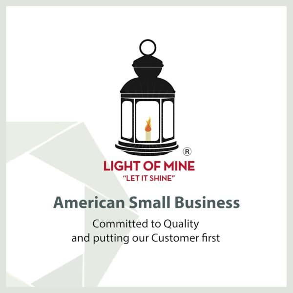 Light of Mine Oil Lamp Replacement Chimneys (1 5/8" x 6 1/2")