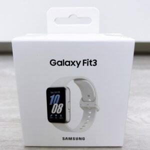 SAMSUNG Galaxy FIT 3 [2024] 1.6" AMOLED Display | 14 Days Battery Life | 100+ Watchfaces | 100+ Exercise Modes | International Model - (Silver)
