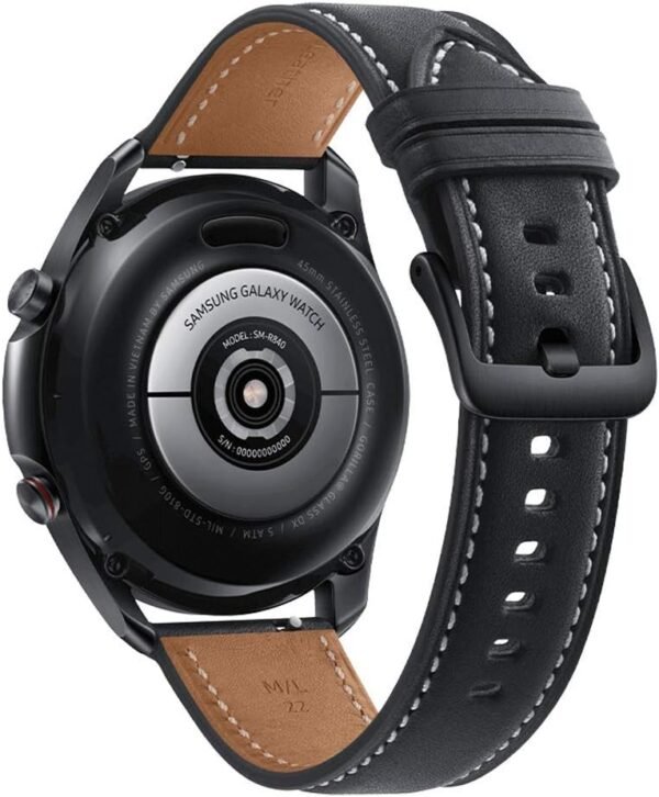 Samsung Galaxy Watch3 Watch 3 (GPS, Bluetooth, LTE) Smart Watch with Advanced Health Monitoring, Fitness Tracking, and Long Lasting Battery (Black, 45MM) (Renewed)