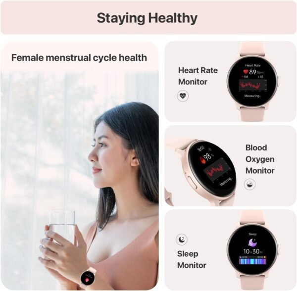 Smart Watch,(Answer/Make Call)HD Smartwatches for Women Men,NEW Fitness Tracker with 100+ Sport Modes,IP68 Waterproof,with Heart Rate/Sleep Monitor,Spo2,Pedometer Activity Tracker for Android iOS