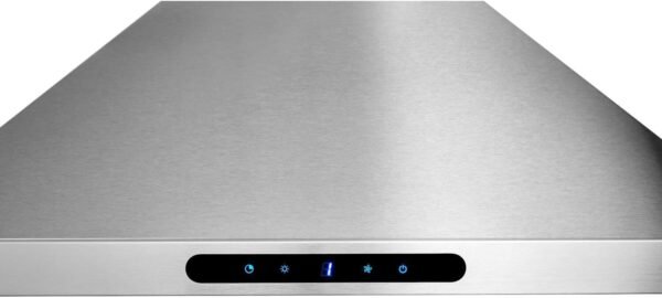 Broan-NuTone EWP1366SS Pyramidal Range LED Lighting Wall-Mount Kitchen Chimney Vent Hood, 36-Inch, Stainless Steel