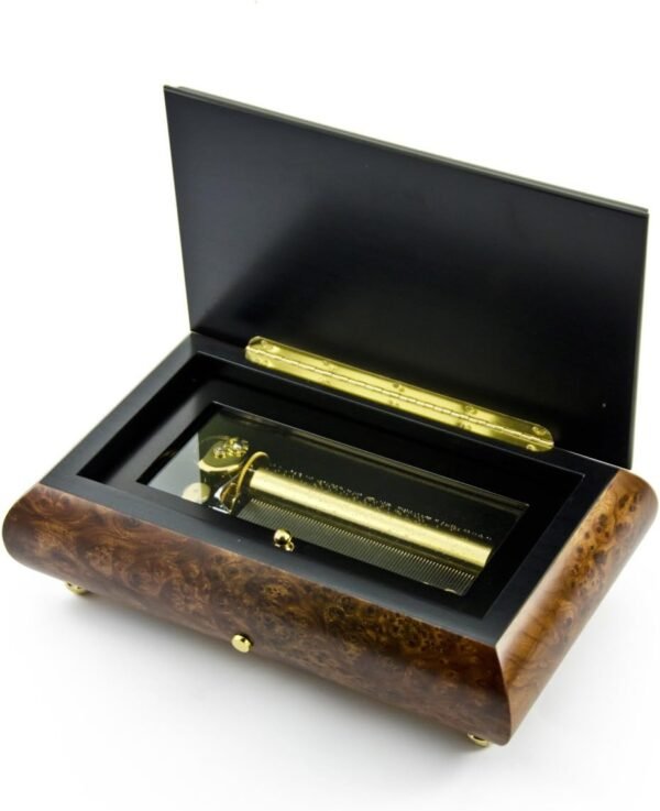 Hand Made Swiss 36 Note Classic Style with Frame Inlay Grand Music Box - Many Songs to Choose - Sound of Music