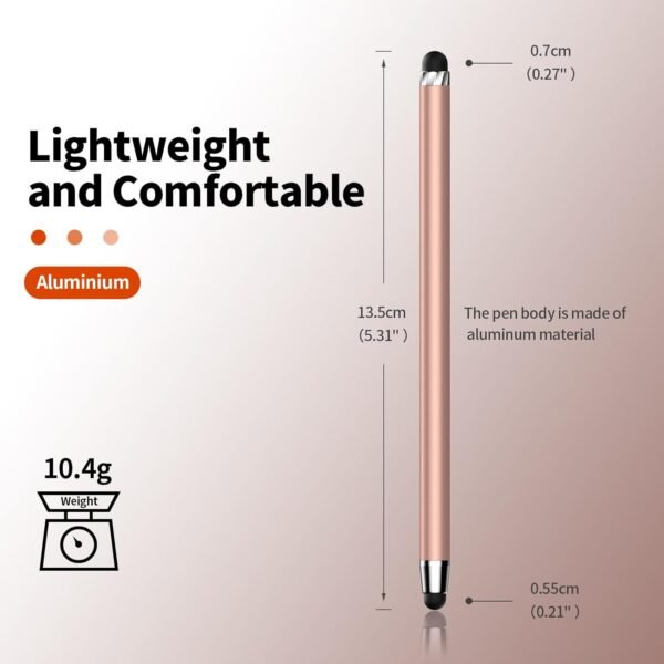 10 PCS Stylus,Stylus Pen for Touchscreen,2-in-1 Stylus Pen for iPad, High Sensitivity & Precision Suitable for All Touch Screens of iPhone/ipad/Android Tablets(10 Stylus Pen + 20 Tips)