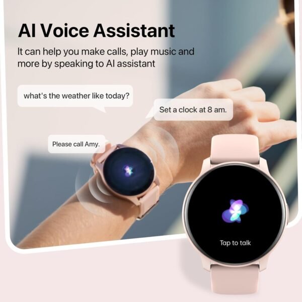 Smart Watch,(Answer/Make Call)HD Smartwatches for Women Men,NEW Fitness Tracker with 100+ Sport Modes,IP68 Waterproof,with Heart Rate/Sleep Monitor,Spo2,Pedometer Activity Tracker for Android iOS