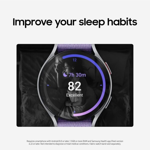 SAMSUNG Galaxy Watch 6 44mm LTE Smartwatch, Fitness Tracker, Personalized HR Zones, BIA Sensor for Health Wellness Insights, Big Screen, US Version, Graphite (Renewed)