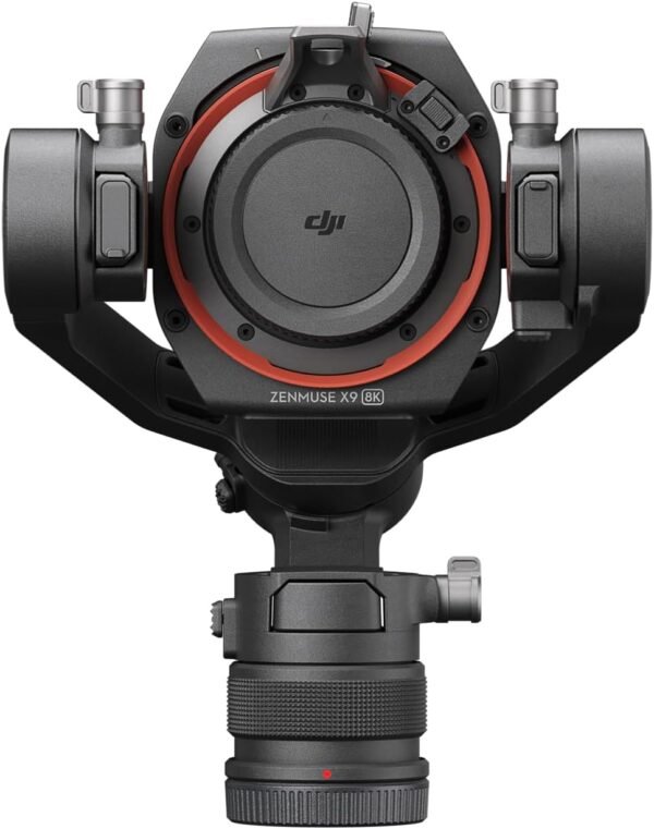 DJI Zenmuse X9-8K Gimbal Camera, Full-Frame 8K/60fps & 4K/120fps, 800/4000 Dual-Native ISO, Built-in 9-Stop Physical ND Filters, DL/E/L/PL/M Interchangeable Lens Mount, Autofocus on Manual Lenses