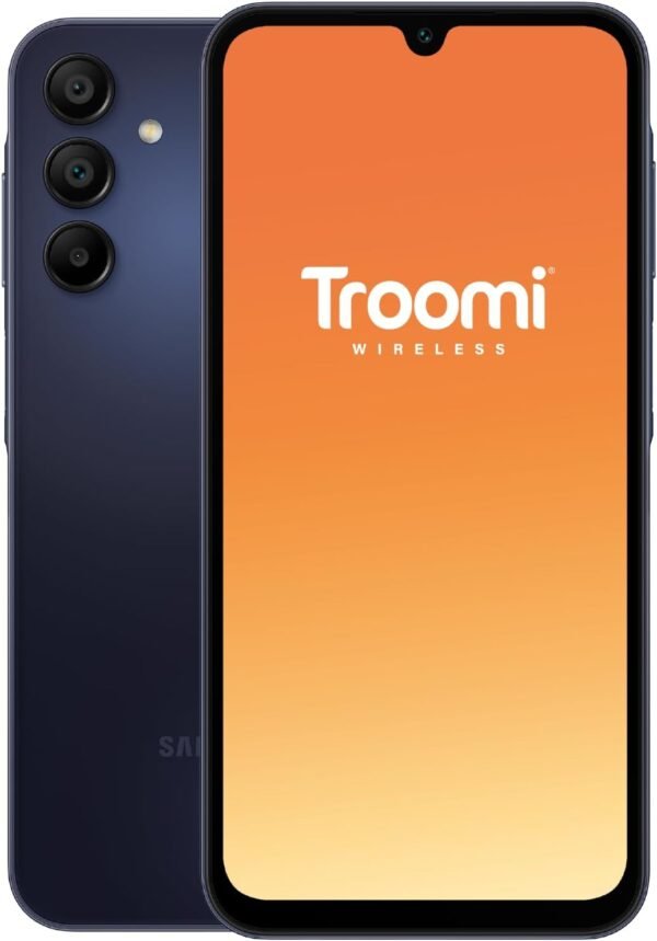 Kids Phone, Parental Controls, Live Dashboard w/Text and Image Transparency, GPS Tracking, Content Filtering. 10,000+ Apps, No Contract, Samsung A15 Smartphone (Typically $199.95)