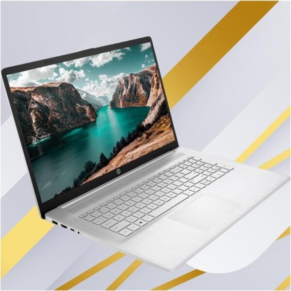 HP 17 Laptop, 17.3" HD+ Touchscreen Display, 12th Gen Intel Core i7-1255U, 64GB RAM, 2TB SSD, Webcam, HDMI, SuperSpeed USB Ports, Wi-Fi 6, Windows 11 Home, Silver