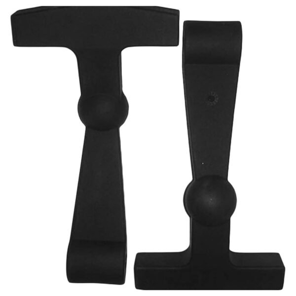 Beast Cooler Accessories 2-Pack Replacement Lid Latches for Yeti and RTIC - Black Rubber, Cooler Latches Replacement for Yeti, RTIC, and More - Hard Cooler Replacement Handle Grips, 20 Inches