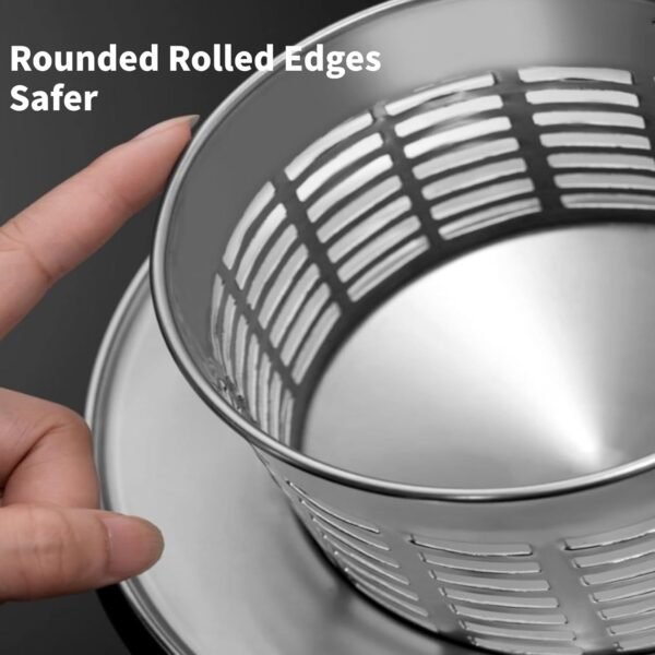 Chimney Cap 6.3 Inch Roof Vent Rain Caps DUSUYO Stainless Steel Round Chimney Spark Arrestor Exterior Stove Pipe Topper for Vent Flue Family Kitchen Cooking