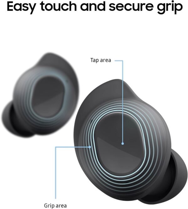 Samsung Galaxy Buds FE True Wireless Bluetooth Earbuds, Comfort and Secure in Ear Fit, Auto Switch Audio, Touch Control, Built-in Voice Assistant, Graphite [US Version, 1Yr Manufacturer Warranty]