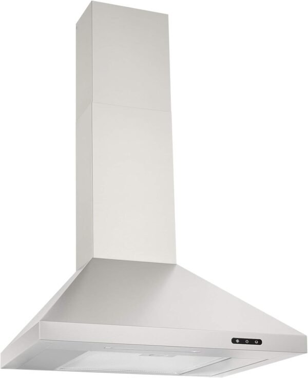 Broan-NuTone EW4824SS Wall-Mount Stainless Steel LED Lights, 400 CFM, 24-Inch Chimney Range Hoods