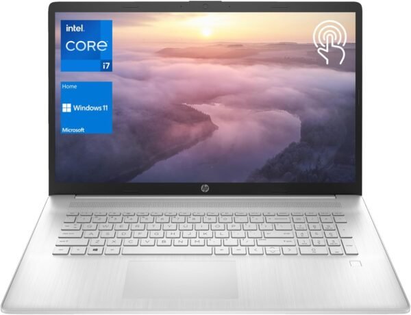 HP 2023 Latest Premium Laptop, 17.3" HD+ Touchscreen, 13th Gen Intel Core i7-1355U, 64GB RAM, 2TB PCIe SSD, Webcam, FP Reader, Wi-Fi 6, Windows 11 Home
