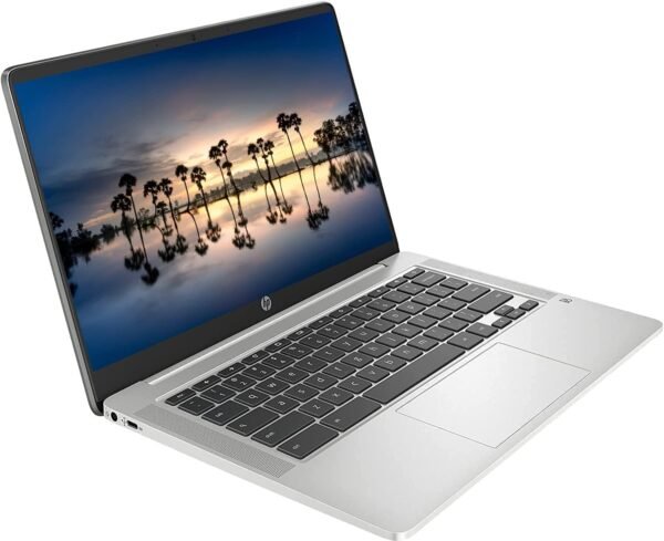 HP 2023 14" HD IPS Chromebook, Intel Processor Up to 3.10GHz, 4GB Ram, 128GB SSD, Intel 4K Graphics, Super-Fast 6th Gen WiFi, Chrome OS (Renewed)