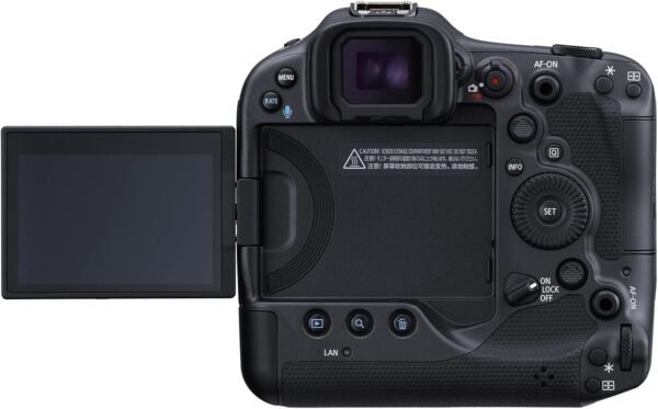 Canon EOS R3 Mirrorless Camera (Body Only), Full-Frame Camera, 6K 60p RAW, 4K 120p Video, 24.1 Megapixel CMOS Sensor, DIGIC X Image Processor, for Sports, Action, Black