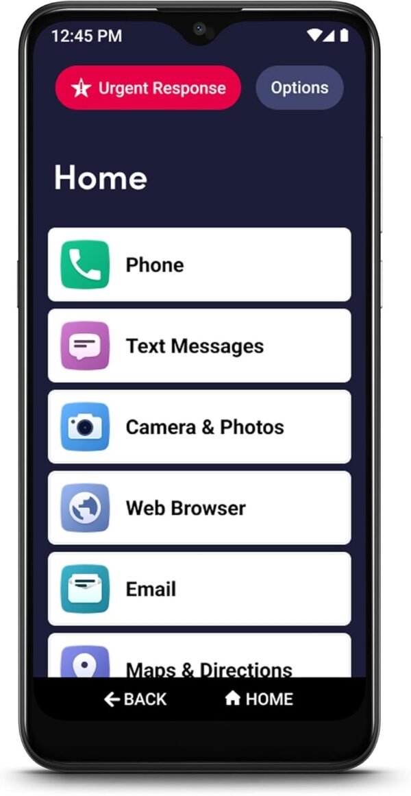 LIVELY Jitterbug Phones Smart3 Smartphone for Seniors - Cell Phone for Seniors - Must Be Activated Phone Plan - Not Compatible with Other Wireless Carriers